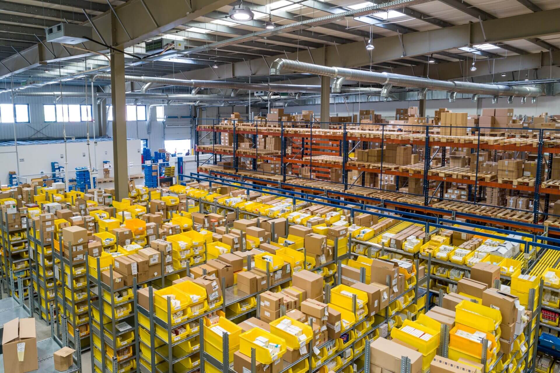 ecommerce fulfillment warehouse view