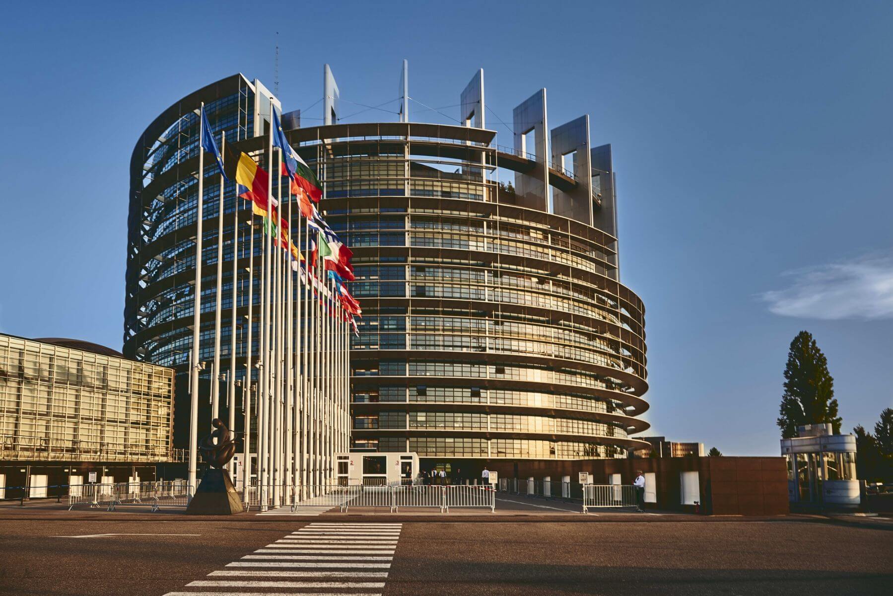 Intrastat progi 2023: Parlament Europejski w Strasburgu
